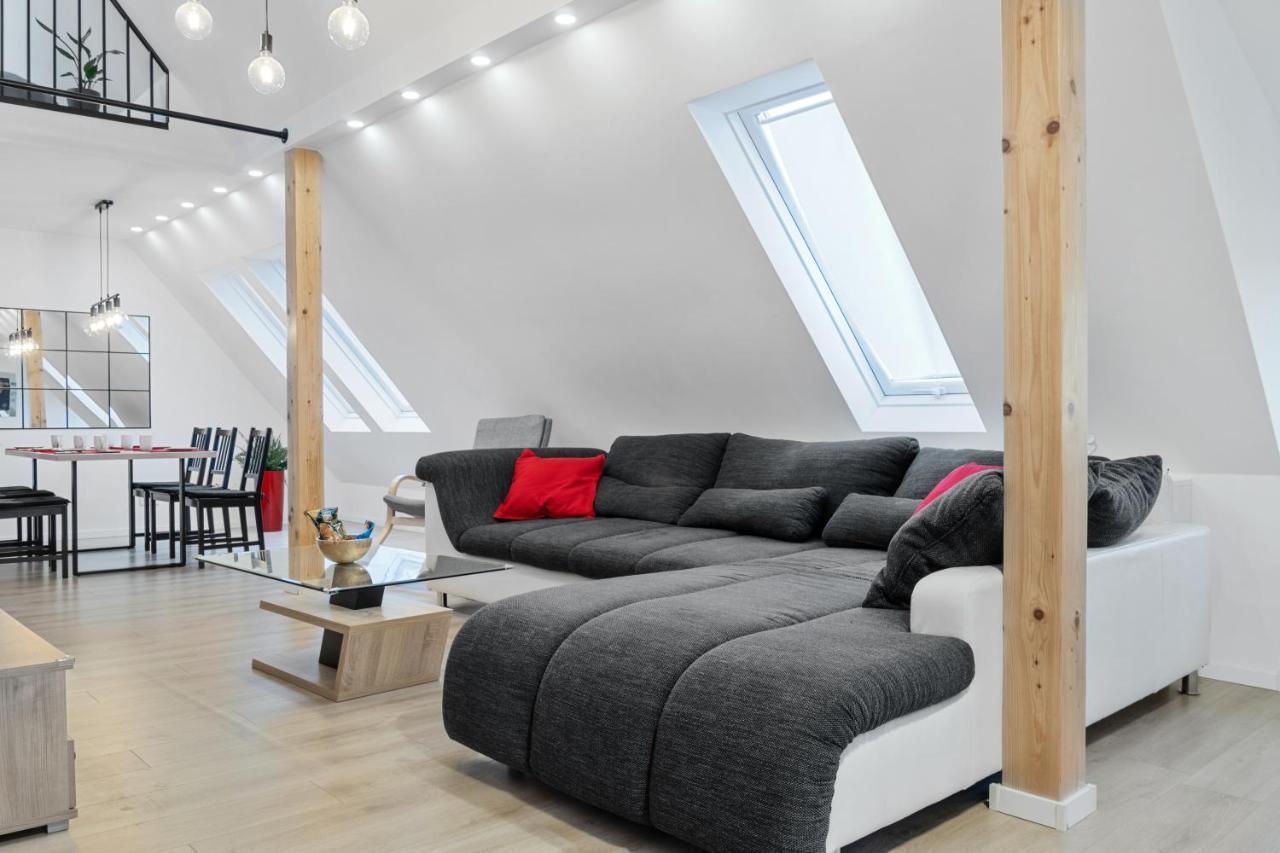 Modernes 3-Zimmer Loft Mit Balkon Hennesee 5 Min Eslohe Exterior photo